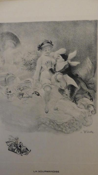 Adolphe WILLETTE - Les 7 péchés capitaux - Ensemble de 7 lithographies 2