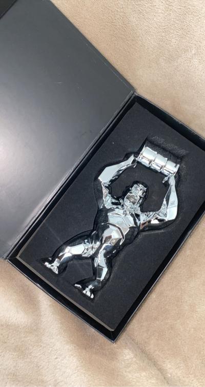Richard ORLINSKI : Kong Oil (silver) - Sculpture 2
