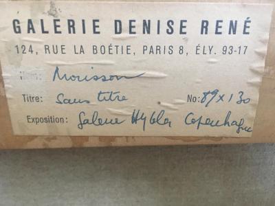Philippe MORISSON - Sans titre, 1961 - Huile sur toile 2