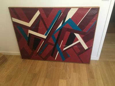 Philippe MORISSON - Sans titre, 1961 - Huile sur toile 2