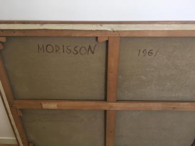Philippe MORISSON - Sans titre, 1961 - Huile sur toile 2