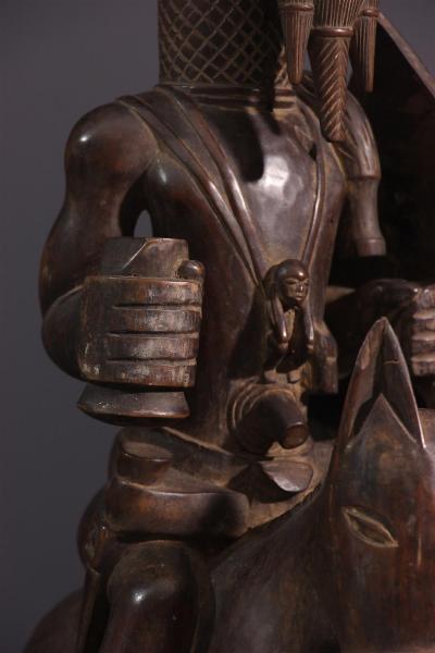 République Démocratique du Congo - Figure de cavalier Lulua 2