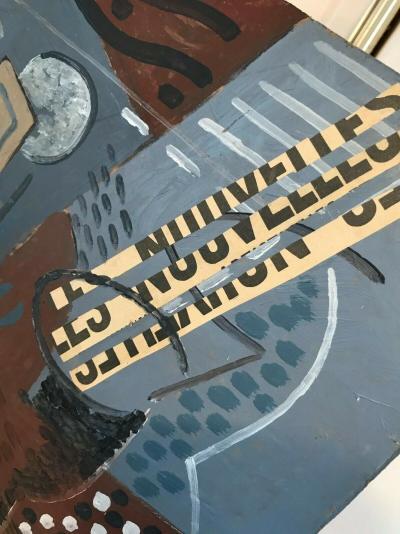 Arnold GUERLINCK - Composition cubiste, circa 1970 - Technique mixte sur toile 2