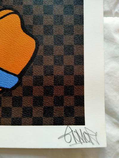 Gomor - Raining Money (Picsou LV) - Impression Giclée signée 2