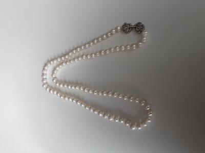 Collier de perles naturelles nacrés + 2