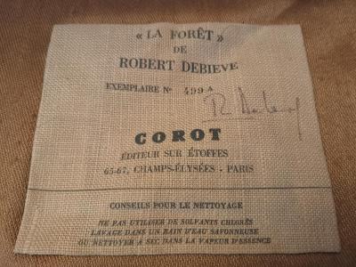 Robert DEBIEVE - El bosque - Tapiz 2