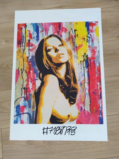 SIN (Christopher Henry) - Amour pour toujours, 2015 - Sérigraphie 2