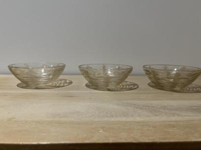 3 coupes modèle Pissenlit par René Lalique 2