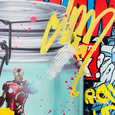 AIIROH - Preserve Ironman - technique mixte 2