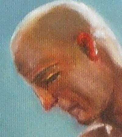 Adina Lohmuller (Lupan) ’Fight for your love’ - Original oil on canvas 2