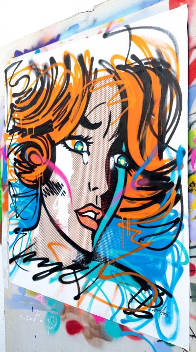 Une œuvre unique de l’artiste UTOPIA 2