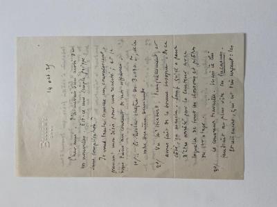 Roger Martin du Gard - Lettre autographe signée 2
