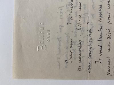 Roger Martin du Gard - Lettre autographe signée 2