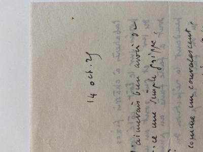 Roger Martin du Gard - Lettre autographe signée 2