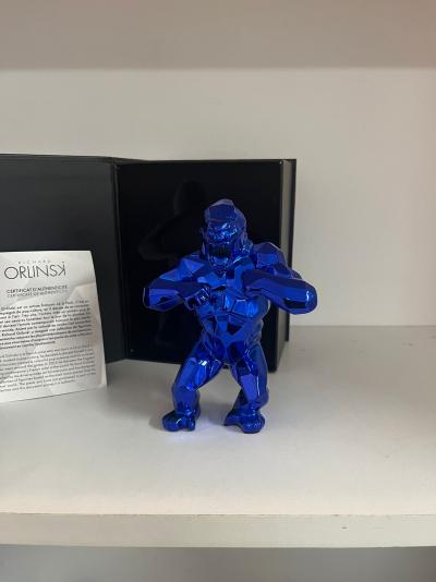 Richard ORLINSKI : Kong Spirit (Blue Edition) - Sculpture originale 2
