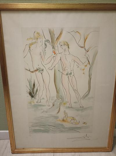 Salvador DALI - Adam et Eve de 
