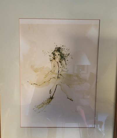 Léonor FINI - Sorcière - Lithographie signée au crayon 2