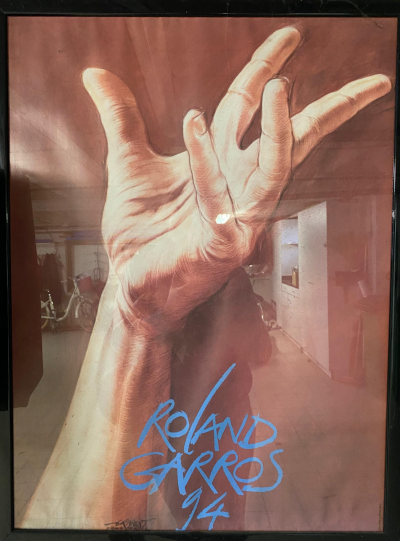 Ernest PIGNON ERNEST - Roland Garros, 1994 - Affiche 2