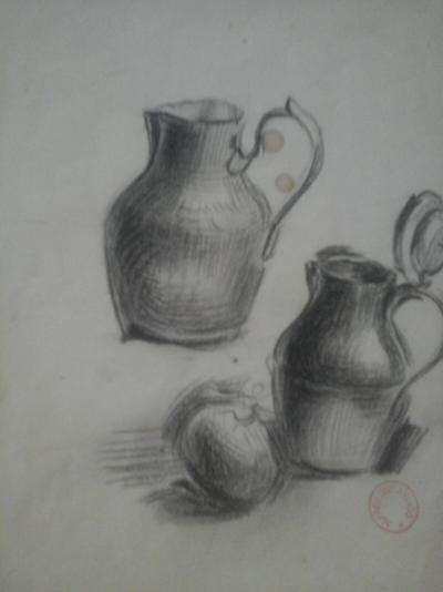 Alfred DEHODENCQ - Etudes au crayon - Suite de dessins 2