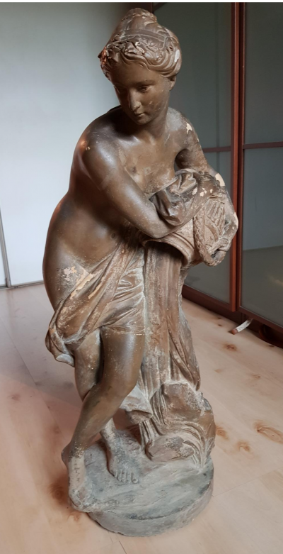 Etienne Maurice FALCONET (d’après) - Baigneuse - Sculpture en terre cuite 2