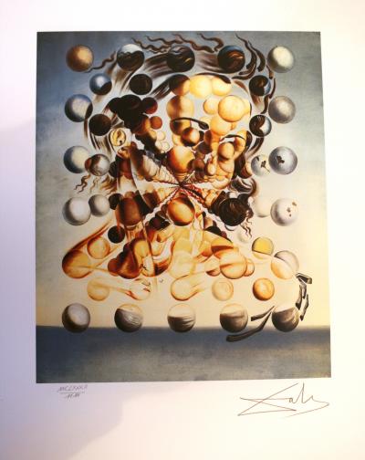 Salvador DALI (d’après) - Galatea of the Spheres, 1988 - Lithographie 2