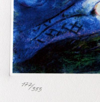 Marc CHAGALL (d’après) - Mille et une nuits, 1985, Lithographie 2