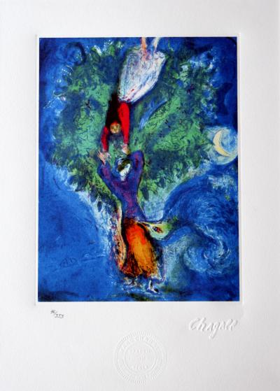 Marc CHAGALL (d’après) - Mille et une nuits, 1985 - Lithographie 2