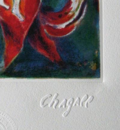 Marc CHAGALL (d’après) - Mille et une nuits, 1985, Lithographie 2
