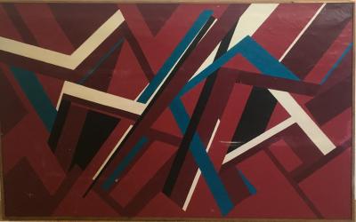 Philippe MORISSON - Sans titre, 1961 - Huile sur toile 2