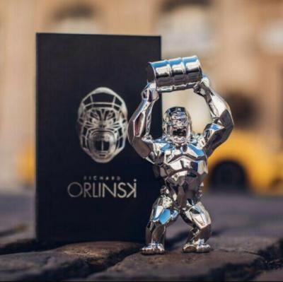Richard ORLINSKI : Kong Oil (silver) - Sculpture 2