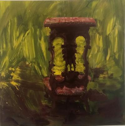 Yan PEI-MING - La chaise, 2014 - Estampe signée au crayon 2